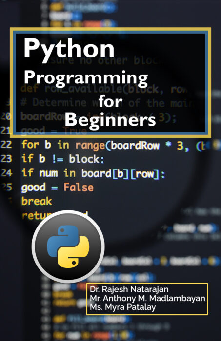 PYTHON PROGRAMMING FOR BEGINNERS
